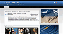 Desktop Screenshot of lorenzosebastiani.com